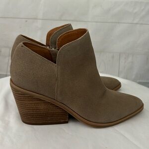 Lucky Brand Size 8.5 Stayci Ankle Booties Chelsea Boots
